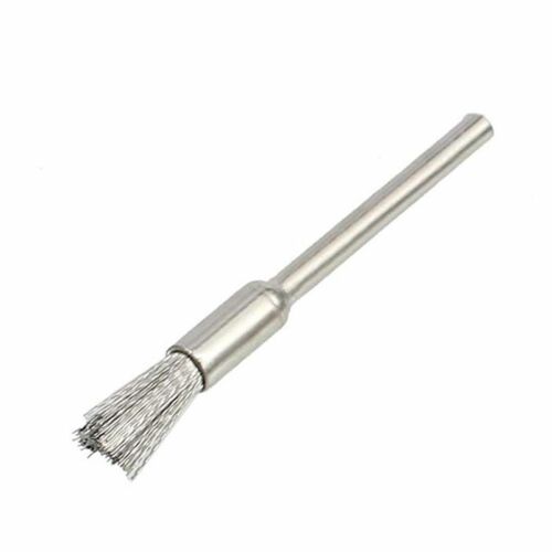Juego de 30 cepillos de alambre de acero inoxidable herramienta Dremel amoladora de troqueles giratorios rueda de extracción - Imagen 10 de 12