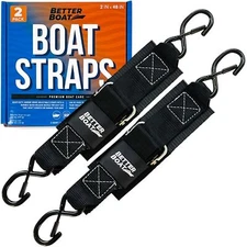 Boat Tie Down Straps to Trailer Boat Transom Tie Down Straps Heavy Duty