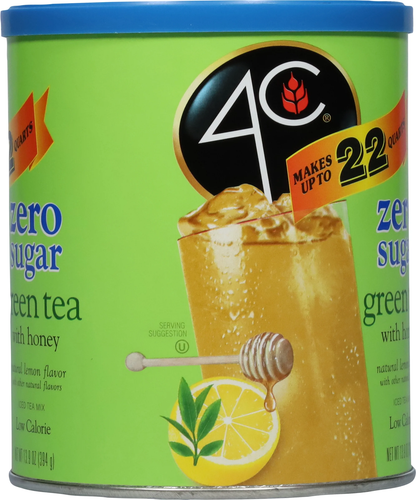 Zero Sugar Grüner Tee Antioxidans Eistee Mischung, 13,9 Oz Kanister - Bild 8 von 12