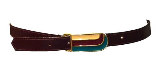 小物 90s archive Carlos Falchi leather belt Vintage Carlos Falchi Leather Belt Red Size M Designer | eBay