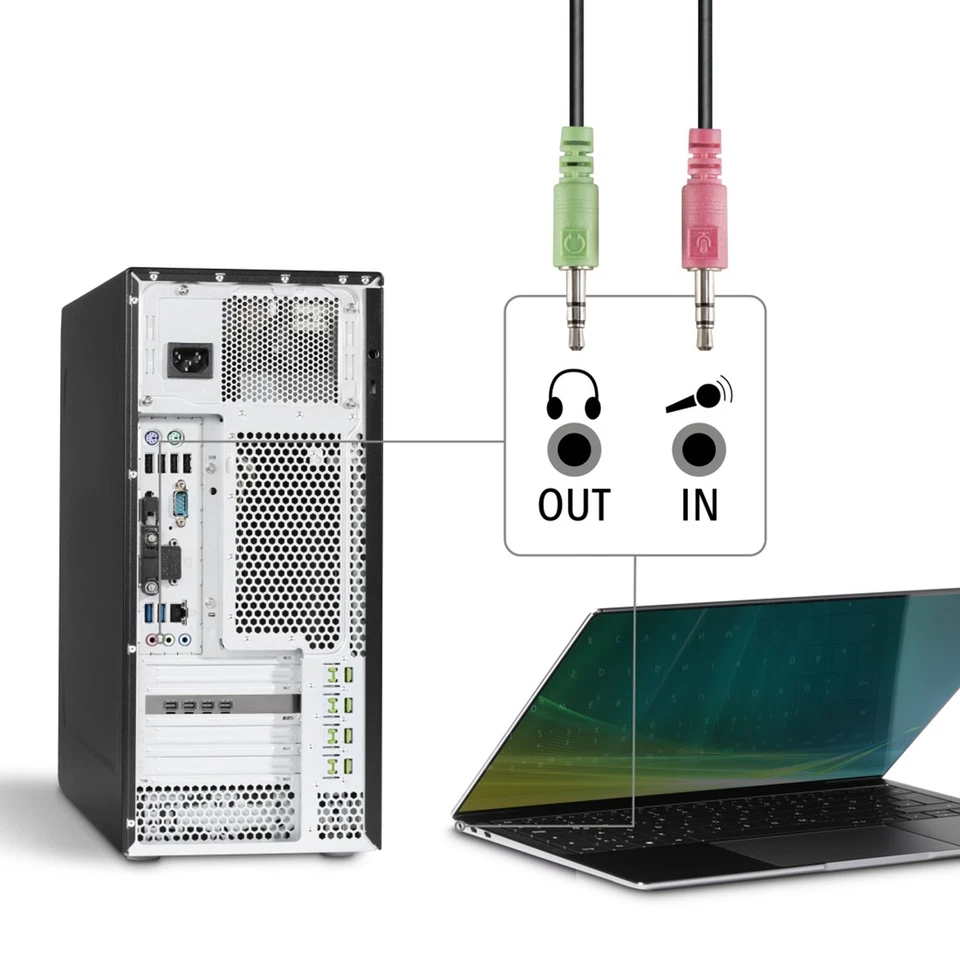 Hama On-Ear Stereo Headset HS-P150 2m Kabel PC Büro Skype Musik Games Homeoffice - Bild 4 von 4