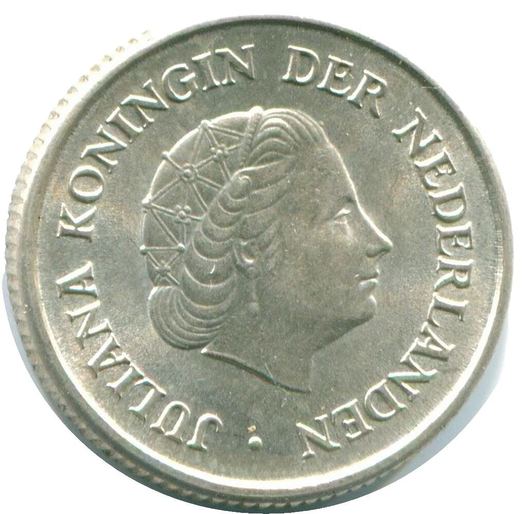 Silver 1967 Dutch Coins