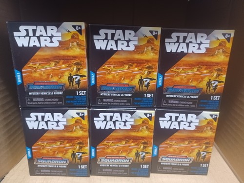 Scatola da 12 pz Star Wars Micro Galaxy Squadron Mystery Vehicle & Figura Serie 2 - Foto 3 di 5