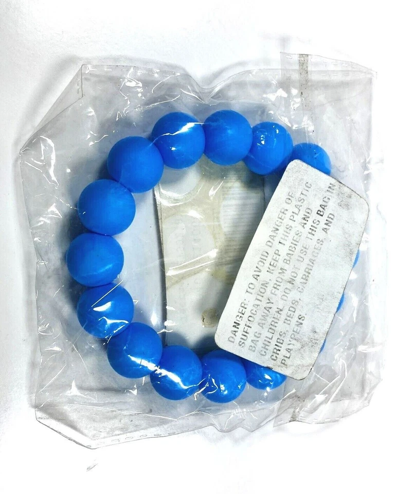 Pulseira de dentição Lil' Jumbl BPA Free Baby BT002 azul - Imagem 4 de 4