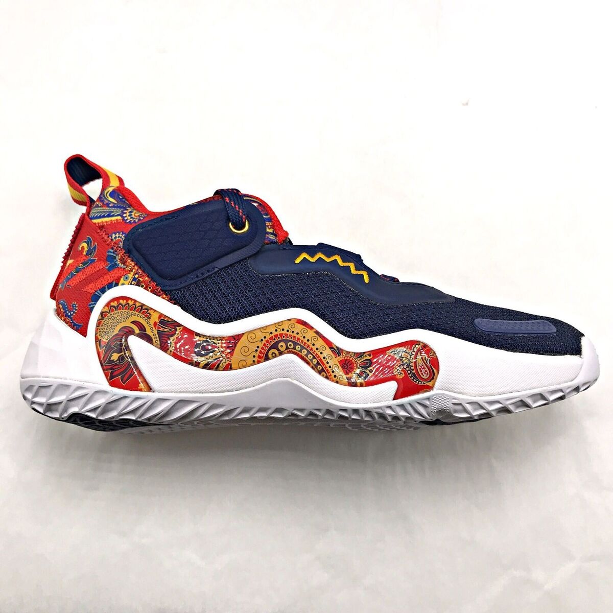 Adidas D.O.N. Issue 3 J Bel-Air Dark Blue/ Red Youth shoes Adidas D.O.N. Issue 3 J Bel-Air Dark Blue/ Red Youth shoes