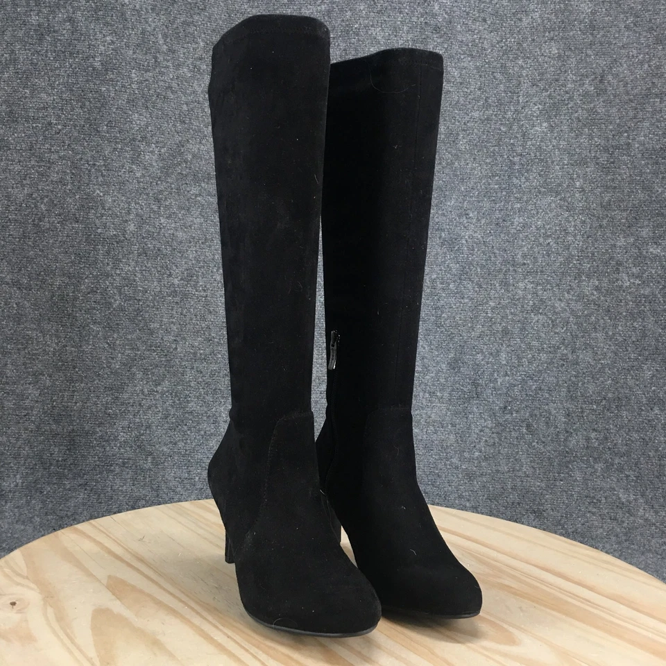 Botas BCBGeneration para mujer 6,5 M Raymona altas hasta la rodilla tacones de aguja informales Foto 3 de 4