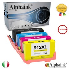 4 CARTUCCE 912XL per HP OFFICEJET 8012,8014,8015, 8013, PRO 8022,8024,8025,8035