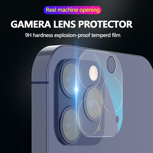 Funda protectora transparente para iPhone 11/12/13/14 Pro Max + Protector de pantalla + Protector de lente - Imagen 5 de 38