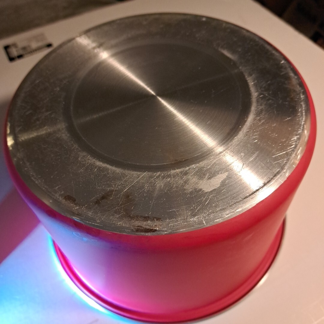 THE GENUINE WHIRLEY-POP Popcorn Maker Aluminum Hand Crank 6 Qt.