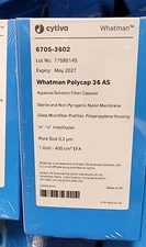 CYTIVA 6705-3602 Polycap AS 36 Capsule Filter, sterile 0.2 µm, WHATMAN