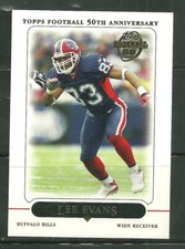 2005 TOPPS FOOTBALL LEE EVANS #163