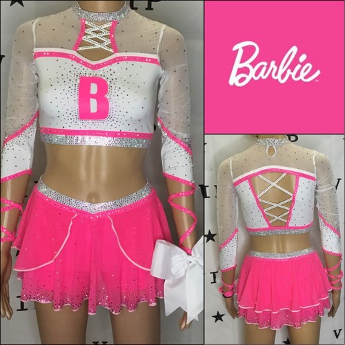 Cheerleading Uniform Barbie Uniform Adult XL - Picture 1 of 8