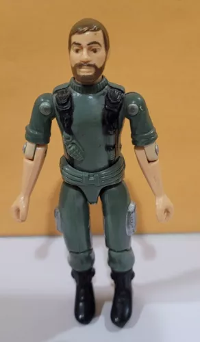 Vintage 1982 GI Joe Breaker Communications Officer Straight Arm 100% Complete