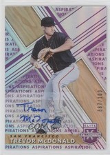 2019 Elite Extra Edition Aspirations Purple /100 Trevor McDonald #176 Auto 0nr3