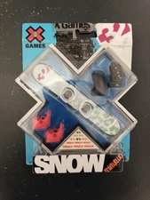 X Games Extreme Sports ThirtyTwo Mini Snowboard Set 2008 Mattel Sealed Exus Boot