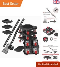 Industrial Furniture Mover Set with 360° Wheels - Ideal for Heavy Lifting