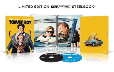 Tommy Boy (4K UHD Blu-ray) Chris Farley David Spade Rob Lowe Bo Derek