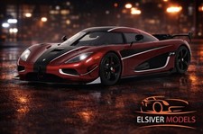 Koenigsegg Agera RS World Record - 2017 - Dark Red - GT Spirit - 1/18 - GT931