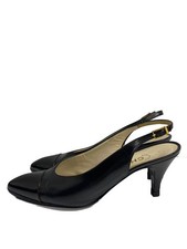 CHANEL Pumps EU36.5 US6 Black