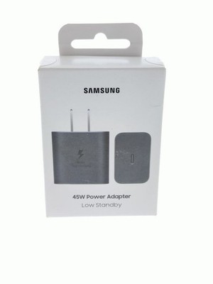 Samsung 45W Power Adapter Low Standby  USB-C EP-T4511NBEGUS Authentic