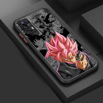 Anime Goku Comic Frosted Translucent Phone Case For Xiaomi Mi 13 12 12T 11T 11