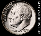 1959 Roosevelt Dime- Choice Gem Brilliant Unc- Luster- No Reserve #L5595