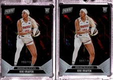 2 RC Card Lot Panini Kiki Iriafen Washington Mystics #96/199 # 199/199