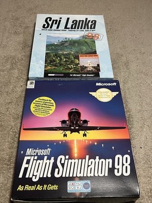 Microsoft Flight Simulator 98- Plus Sri Lanka Edition