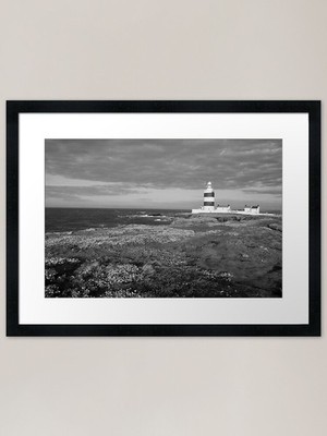 Hook Head lighthouse Framed Art Pri Framed Wall Art Poster Canvas Print Picture