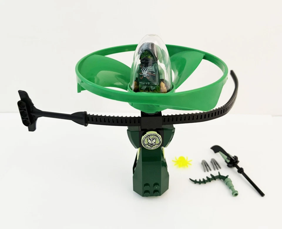 LEGO Ninjago 70743 Airjitzu Morro Flyer 100% Complete with Minifigure, photo 4 of 5