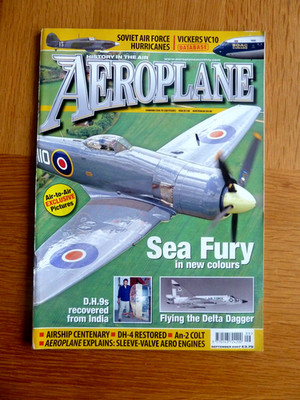 Aeroplane Magazine September 2007  Sea Fury, Delta Dagger, Soviet Hurricanes