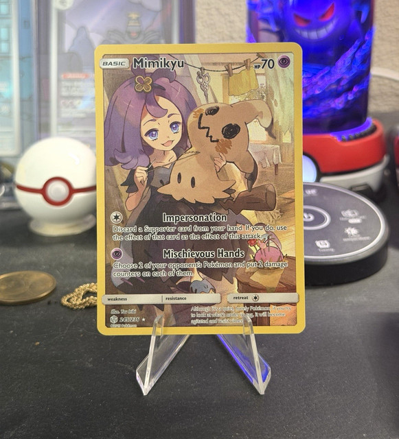 The Pokemon Company Mimikyu (Secret) 245/236 SM Cosmic Eclipse Holo 2019 English
