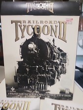 Railroad Tycoon 2 II PC Game Big Box Win 95, 98, NT 4.0 CD-Rom No Tote