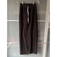 FIGS Livingston Straight Leg Black Technical Collection XXS Scrub Pants