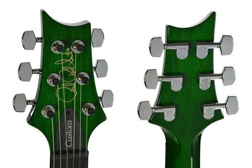 PRS S2 Custom 24 LTD Faded Gray Black Green Burst - Afbeelding 6 van 6