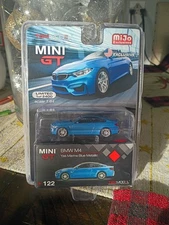 2020 MiJo BMW M4 Yas Marina Blue Mini GT USA Exclusive TSM Model