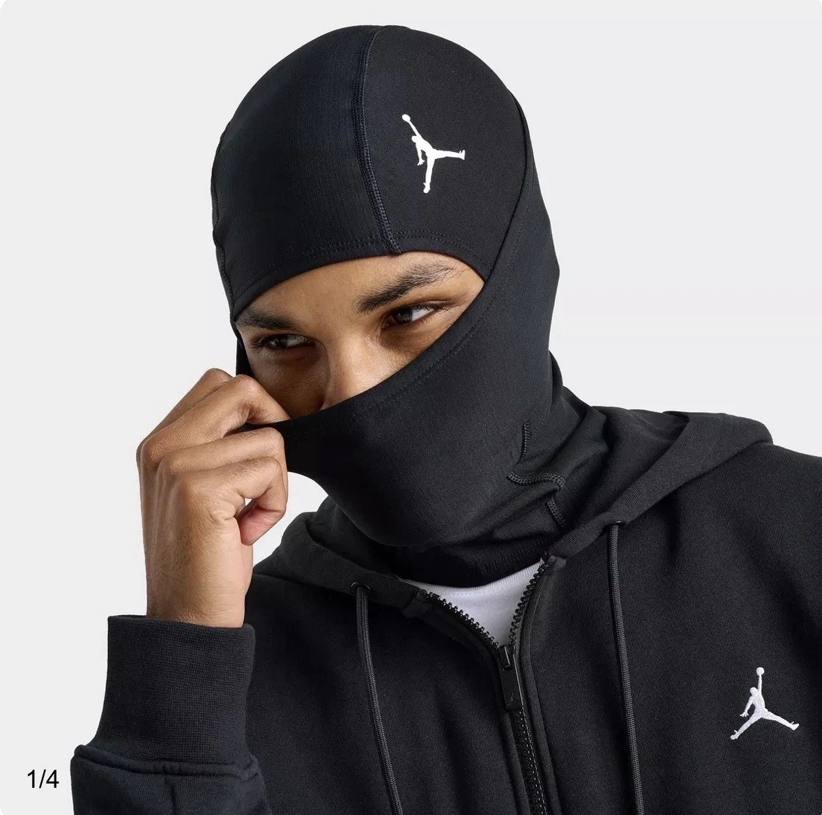 Jordan Fly Warm Therma-FIT Adult Hyperwarm Football Hood Men’s Ski Mask – Black