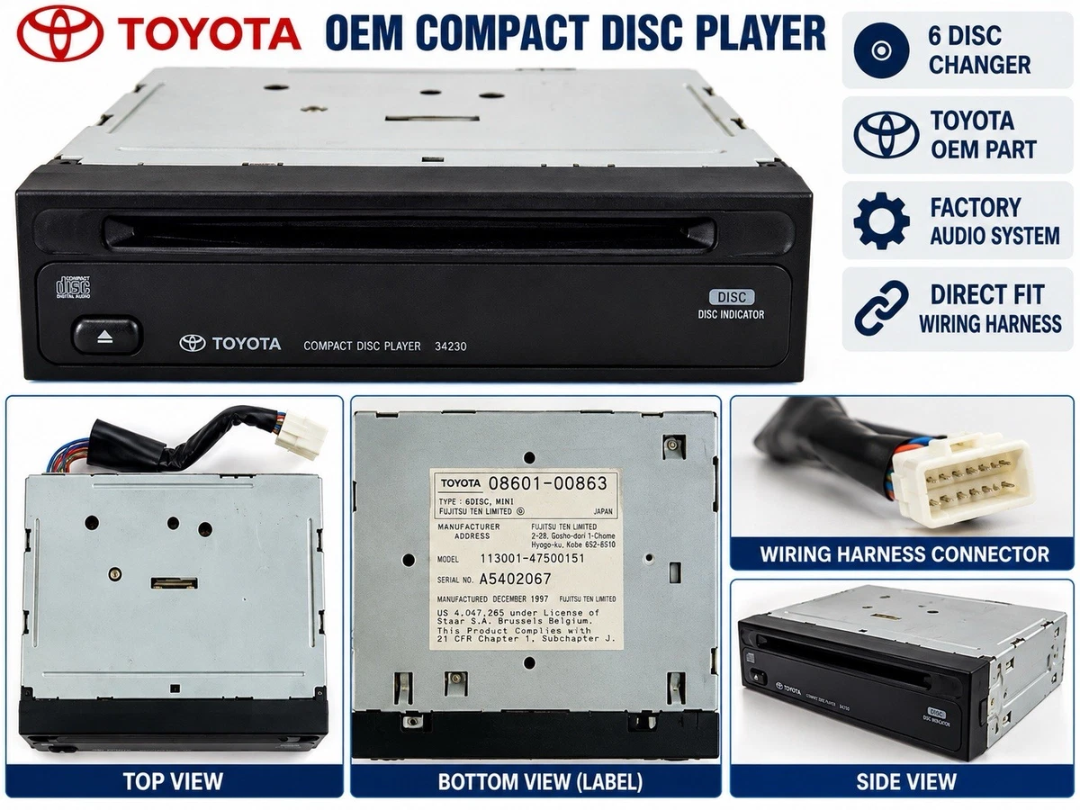 Toyota Car CD & DVD Changers for CD for sale | eBay