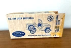 Vintage 1962 No. 249 Tonka Jeep Universal BOX ONLY