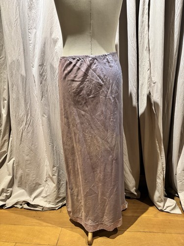 Dosa Silk Iridescent Maxi Skirt W/ Lace Hem Size 3 ( M/ L) - Picture 2 of 6