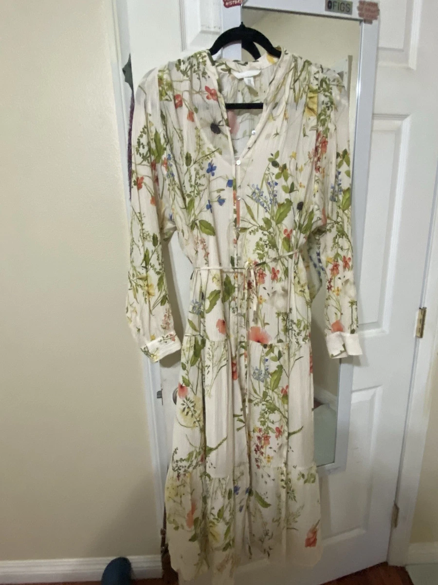 elegant white dresses near me Sea Audra Embroidered Midi Dress main image 0