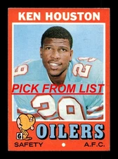 1971 Topps Football #2-263 VG-EX Pick From List ALL PICTURED zz3
