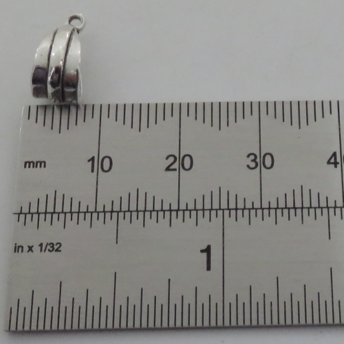 Bail sterling silver - Make a charm into a pendant .925 x 1 Pendants Bails - Picture 8 of 10