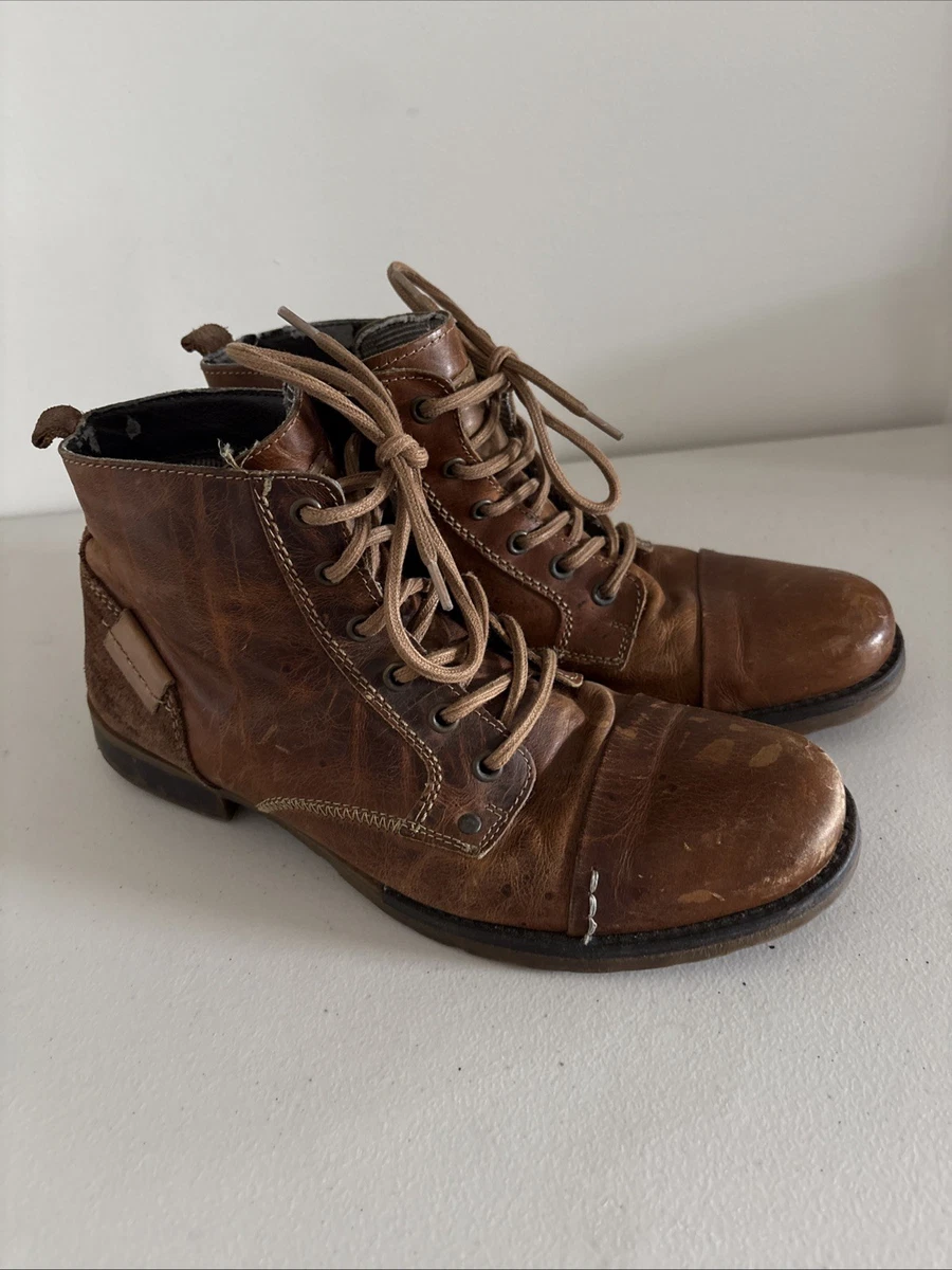 Brown Bullboxer Ankle Boots for Men | eBay display picture 1