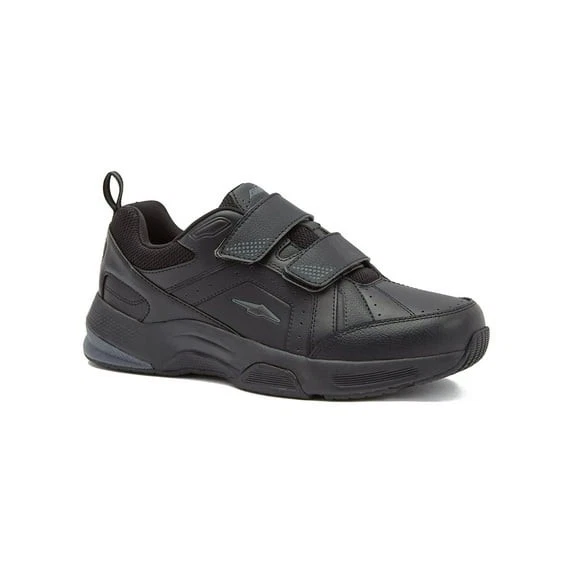 Avia Men's Quickstep Strap Wide Width Walking Shoes Black 8W