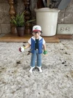 Vintage Pokémon Ash Ketchum 5" Figure With Stand- 1998 TOMY Anime Toy