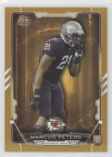 2015 Bowman Rookies Gold 95/399 Marcus Peters #1 d4e