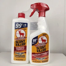 NEW Super Charged Scent Killer Hunting Spray 48oz Combo Refill Bottle Deer Smell