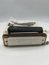 Vtg M.Hohner “ The Chromatica” 260 Harmonica, Germany