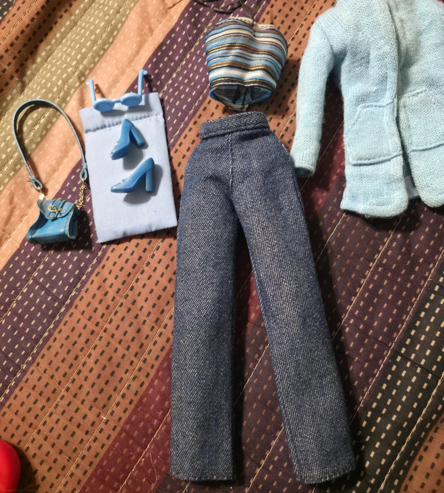 Conjunto vintage de 3 piezas para Barbie hecho a mano Foto 2 de 4
